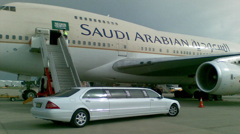 Stretched Limousines White