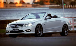 E-Class Convertible hire