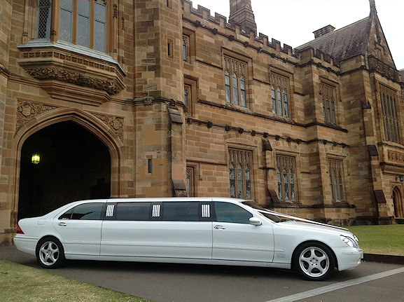 Stretch Mercedes Wedding car